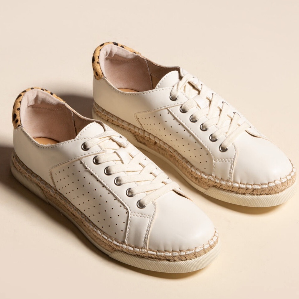 DOLCE VITA Mala Espadrille Lace Up Womens Sneakers